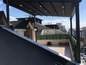 Duvar Tipi Pergola Teras Pergola Tente