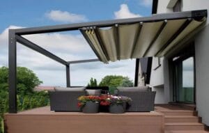 Tek Tuşla Açılan Pergola Tente Konforum