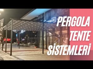 Pergola Tente Kurulumu