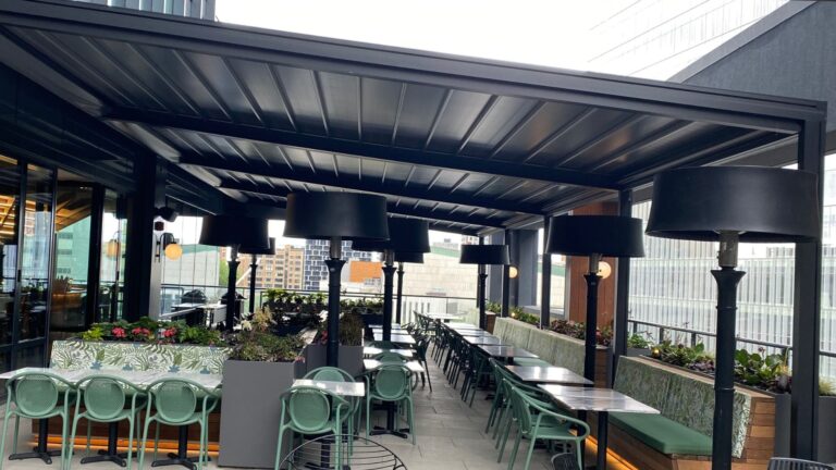 Süpernova Kumandalı Pergola Tente