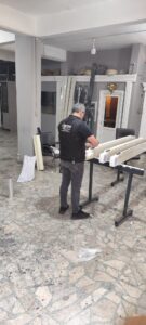 Demonte İstanbul Tenteci imalat aşaması