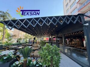 Makaslı Pergola Tente Sistemleri